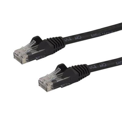 Ethernet-кабель Cat 6 - STARTECH - 1,5 м - 100% Медь - Черный - Gigabit