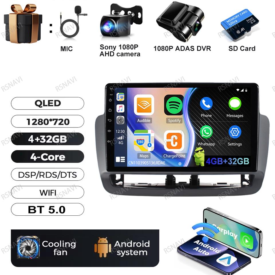 Android 16 Video Player For Seat Ibiza 2012 - 2015 Multimedia Car Radio BT 5G WIFI DSP RDS Navigation Stereo Audio Auto GPS