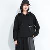 Long Sleeve Oversized Hoodies Vintage Casual Loose Spring Autumn Women Pullover Sweatshirt Tops