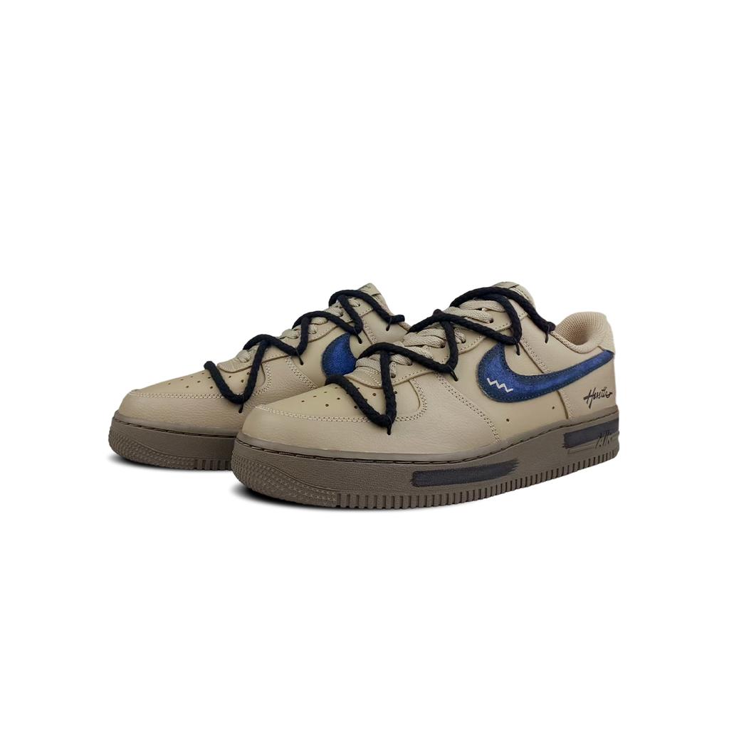 Nike Air Force 1 BNK Swift Blessing Устойчивые к истиранию Низкие Скейтбордические кроссовки Унисекс HQ1176-222(Команда40-)