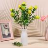Centerpiece for Home Greenery Decoration Lemon Tree Artificial Fruit Lemon Branch with Green Leaves