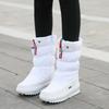 Women's Snow Boots Platform Winter Boots Waterproof Non-slip Boots Plush Fur Mid-calf Boot Warm Women Boot Botas Mujer