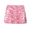 Kaslead New Women clothes Western Style Fashion Beads Decoration Knitted Mini Skirt 3920221