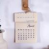 1 шт. с бахромой Корейский стиль Тканевый календарь 2025 г. Индивидуальный Стильный 2025 Тканевый Настенный Хлопковая ткань
