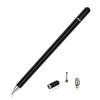 2 In 1 Disc Fiber Tip Stylus Pens Universal Touch Screens Free Charging Double Head Stylus Capacitive Pen