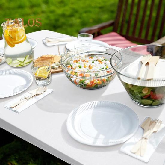 2 шт. эластичная скатерть на подгонку 34x34 дюйма квадратная скатерть с эластичным краем однотонная скатерть для кухни обеденной зоны пикника патио на открытом воздухе