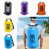 20L Swimming Bucket Bag Waterproof Beach Backpack Waterproof Dry Bag  Swimming Pool