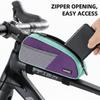 Waterproof Bicycle Top Tube Bag Large Capacity MTB Pouch  Cycling Accessories