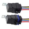 Водонепроницаемое Интегрированное Проводное Автомобильное Реле 12В 40А 14AWG SPDT 5-контактное Реле Автомобиля С Проводами Длиной 125мм