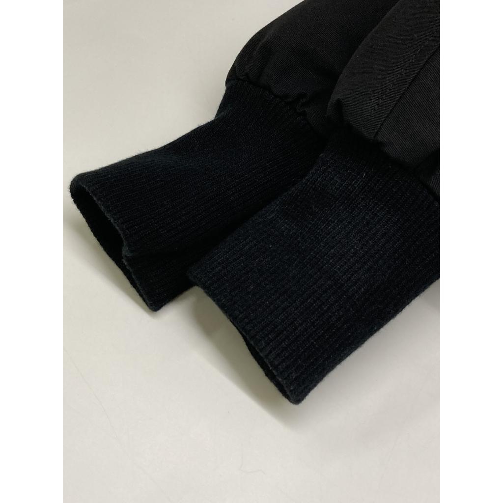 Moose Knuckles Черная куртка LITTLE RAPIDS BOMBER с капюшоном из меха, пуховик, куртка, размер S, черная, б/у