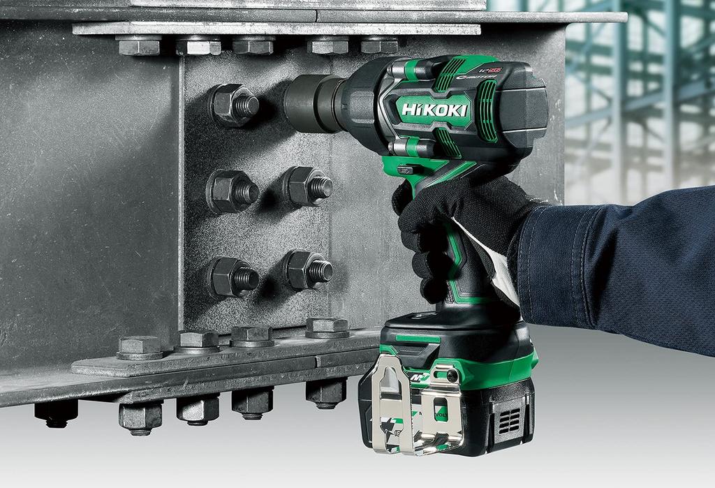 HiKOKI 36V беспроводной ударный квадрат с автоматической остановкой, совместимый с подключенными по Bluetooth аккумуляторами x кейс, гаечный ключ, привод, 19 мм, функция, приложения, 2, зарядное устройство,