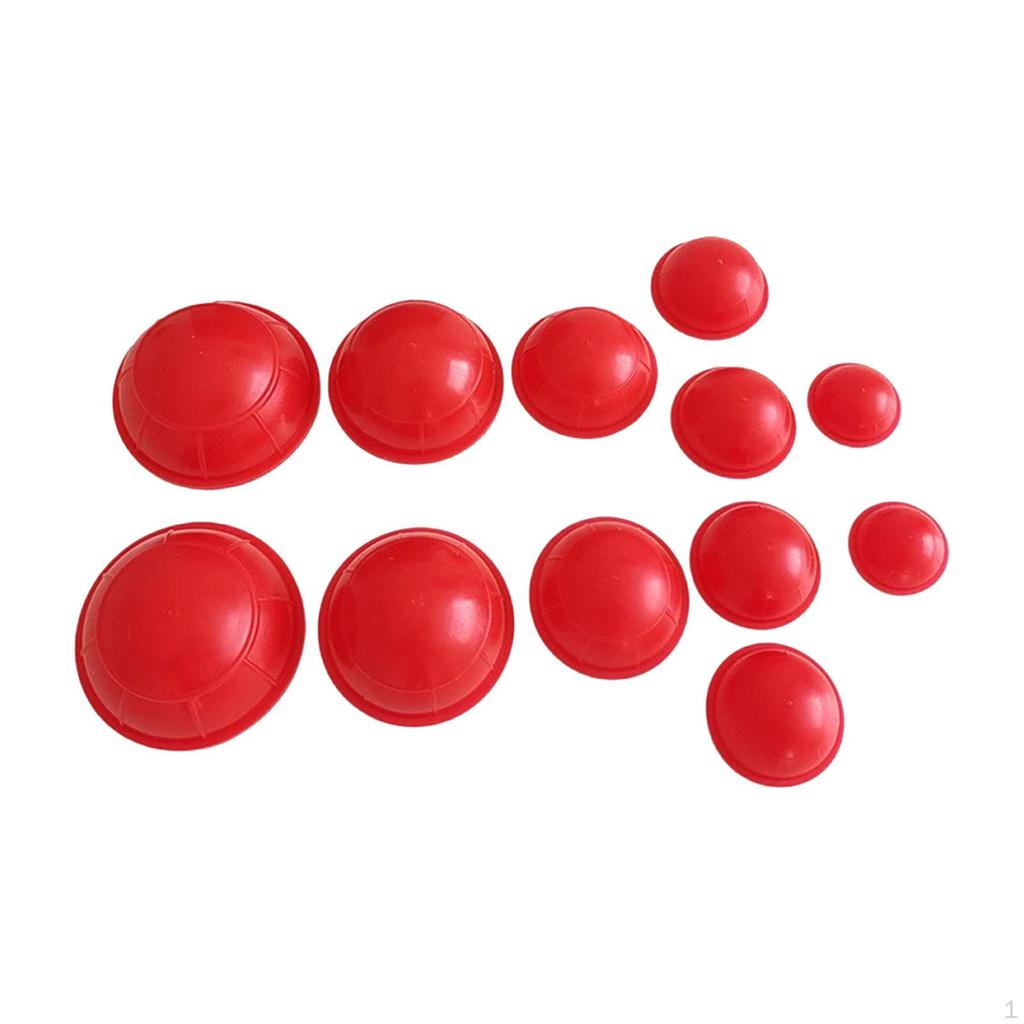 12 шт. силиконовые вакуумные чашки эластичные баночные устройства Съемник банок