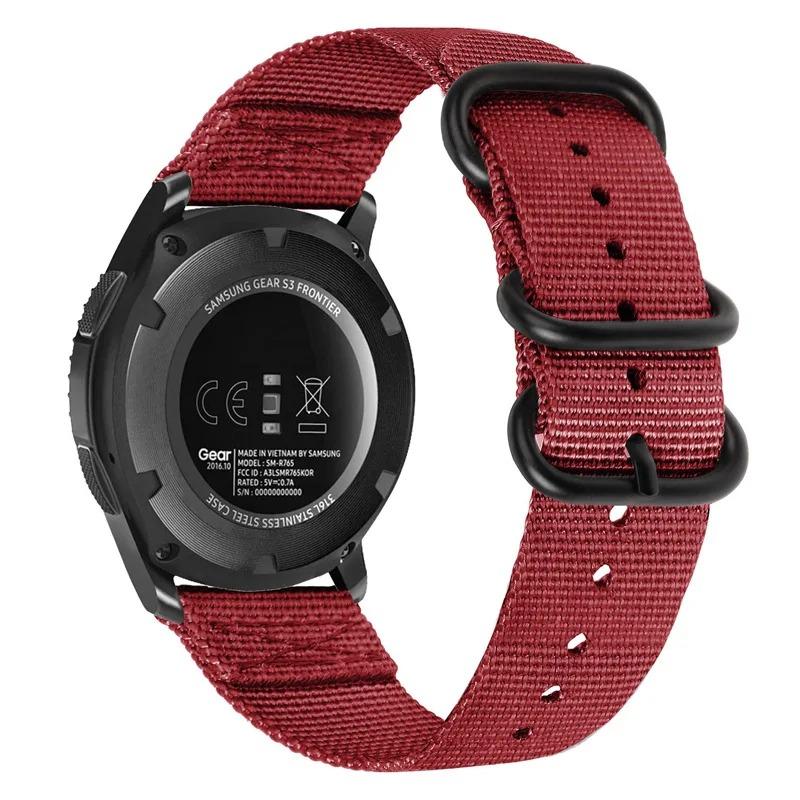 22 мм Нейлоновый ремешок-петля для Huawei Watch 5/GT6-5-3 Pro 46 мм Спортивный дышащий браслет для Huawei Watch GT6-5-4-3 46 мм Аксессуары