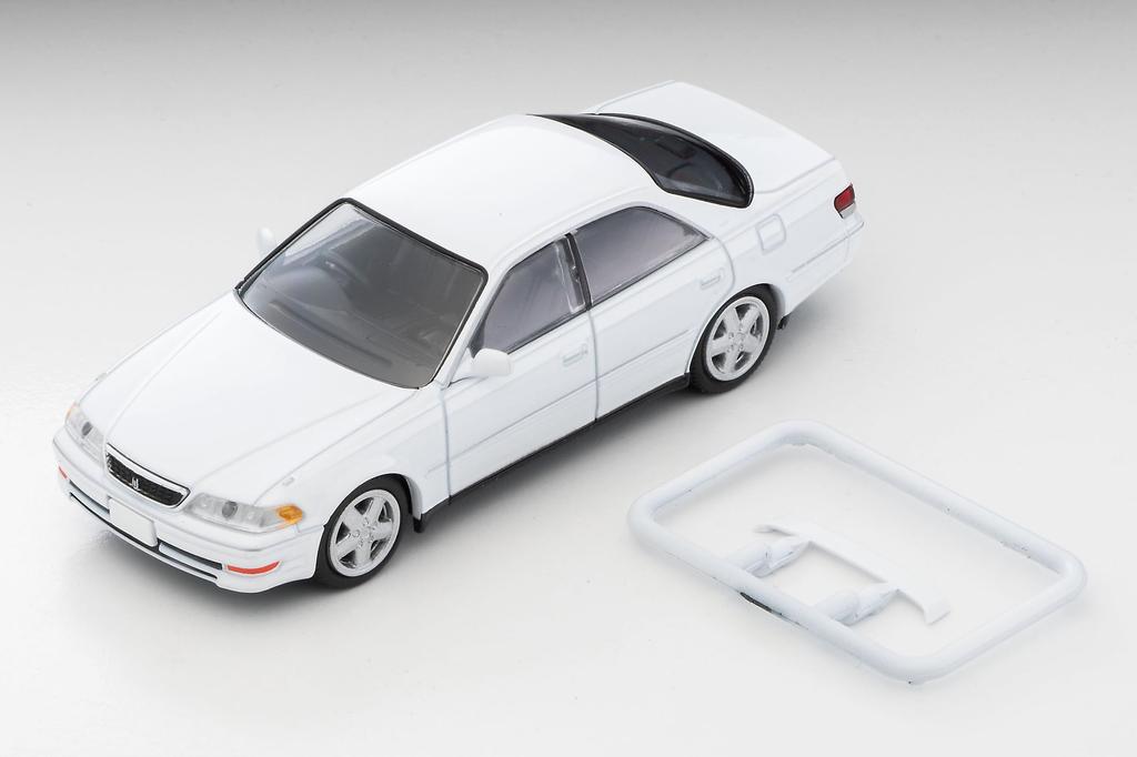 TOMYTEC Tomica Limited Vintage Neo Toyota Mark II Tourer V White 1998 Complete Product 1/64 LV-N299a 2.5