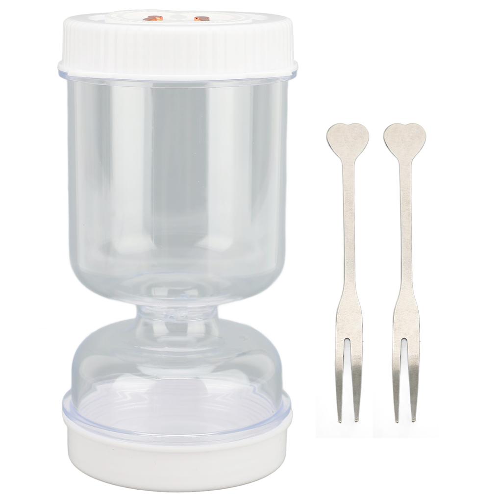 Pickle Jar 25oz Olive Hourglass Jar Leakproof Pickle Juice Separator Jar Pickle Flip Jar for Gherkin Jalapeno Dry Wet