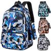 Large Backpack Printed Capacity Wear Resistant Schoolbag Student