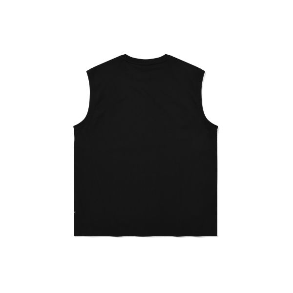 Covernat Ss26 Arched Logo Sleeveless Casual Vest Men tops CO2602STS1BK