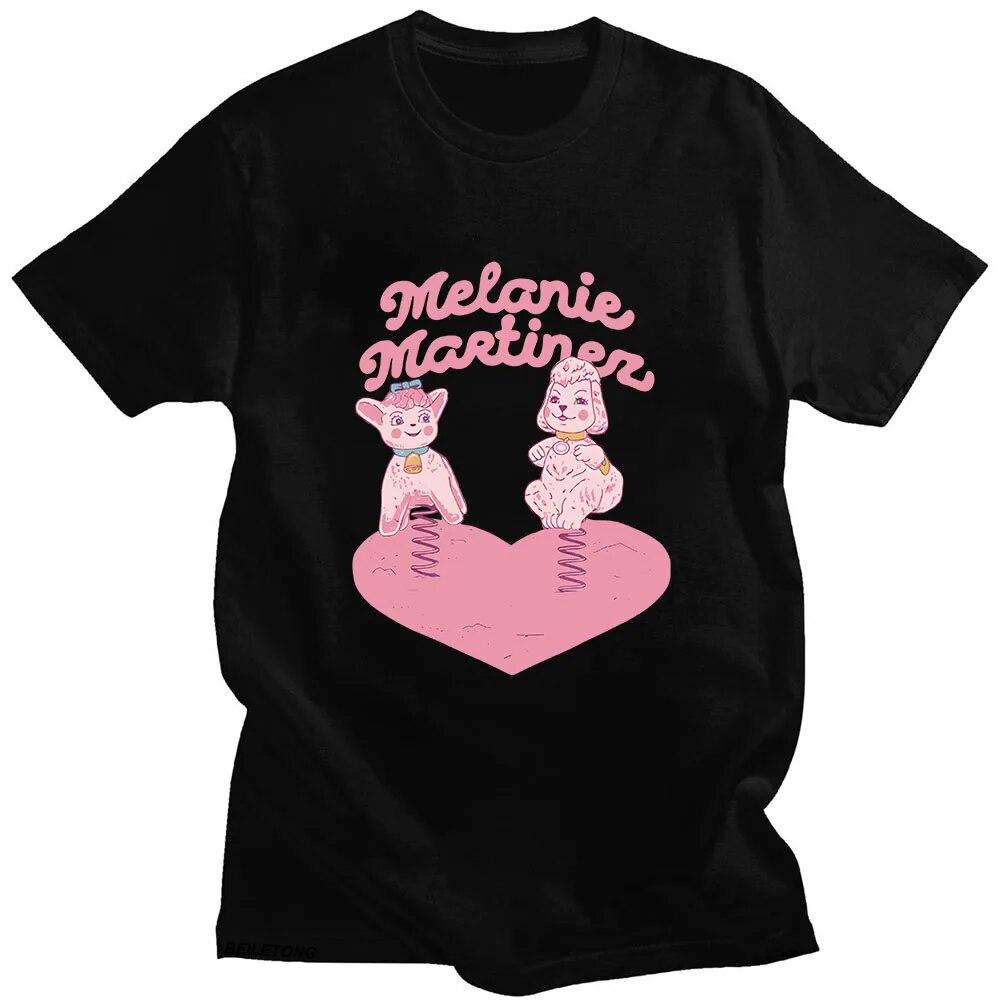 Футболки Melanie Martinez Portals Tour, летняя одежда, оригинальные футболки с рисунком, футболки унисекс Kawaii, повседневные футболки большого размера