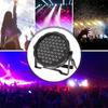 54x3W RGB LED Stage Light DMX512 Sound Activated Disco Par Light Strobe Spotlight for Party DJ Wedding Bar Club Decor Lighting