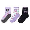 Носки Sanrio для детей, набор из 3 пар, Куроми, 16-18 см, 689254