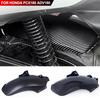 Plastic Motorcycle Mudguard Matte Black Carbon Fiber Rear Extension Splash Pad Protection Cover for PCX160