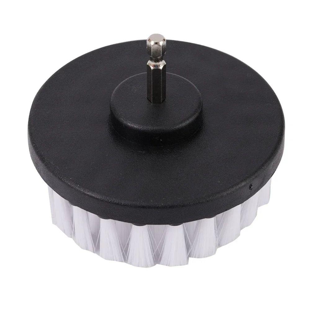 1Pcs Nylon Electric Drill Brush Cleaner Power Scrubber Brush  For Cleaning Carpet Leather Glass