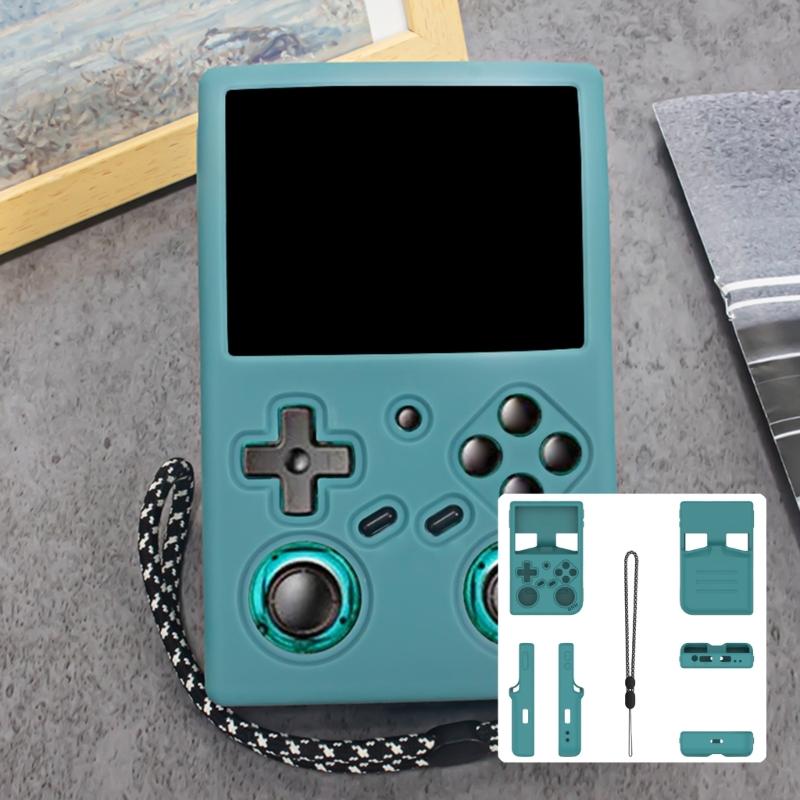 Gamepad Cover Silicone Case Scratchproof Housing Handheld Game Console Shell for RG35XX Protector Case Soft Sleeve