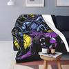 He Man Skeletor Blankets Comfortable Soft Flannel Winter Masters Of The Universe Throw Blanket for Sofa Travel Bedroom#