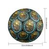Dinosaur Glass Art Round Football Size 5 Adult Ball Suitable for Training Matches and Outdoor Team.