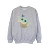 Star Wars Girls The Mandalorian Butterfly Catching Sweatshirt
