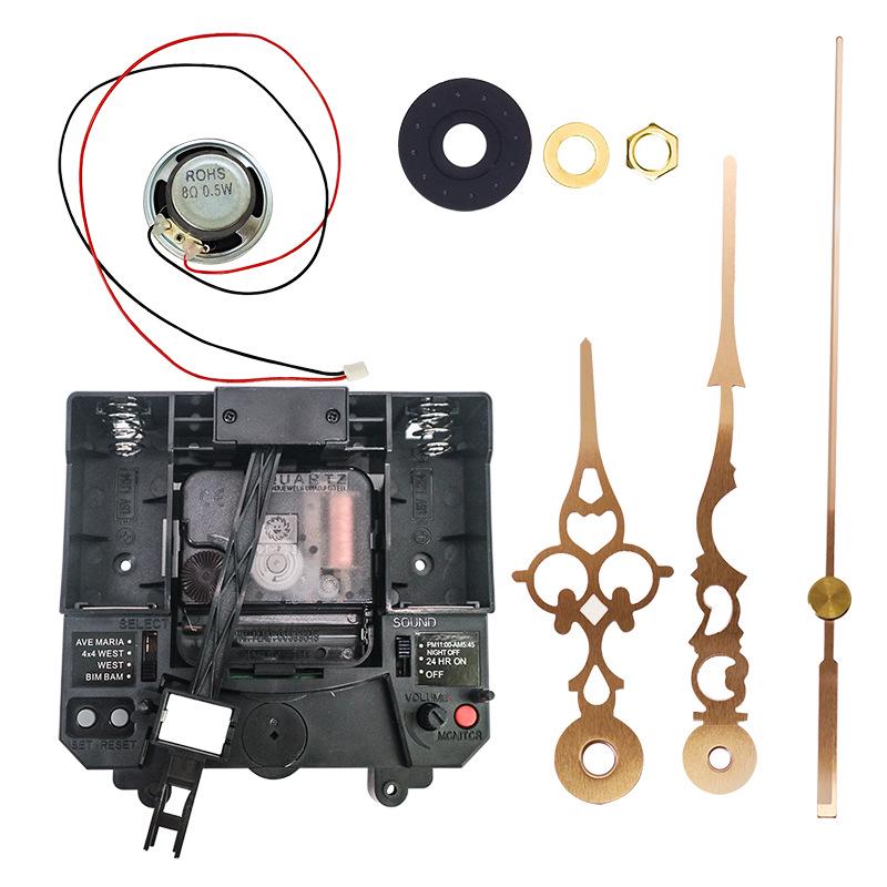 Почасовой таймер Sun Brand Westminster: Механизм качающихся часов с 4 мелодиями, 300 г. Аксессуары для самостоятельного изготовления.