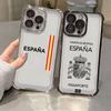 Испания ЛОГОТИП España Паспорт Чехол для телефона iPhone 17E 11 13 15 16 17 Pro Max 14 Plus 17Air 16E 13 Pro 12 17Pro Ударопрочный чехол