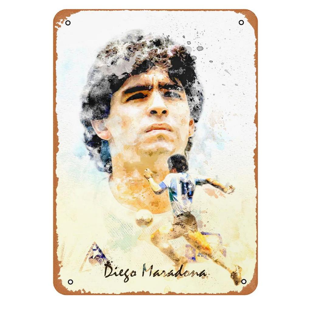 Металлическая жестяная табличка Аргентина Буэнос-Айрес Настенное украшение Пластина Винтажный плакат Железная картина для мужской берлоги Домашнее кафе Садовый клуб Бар