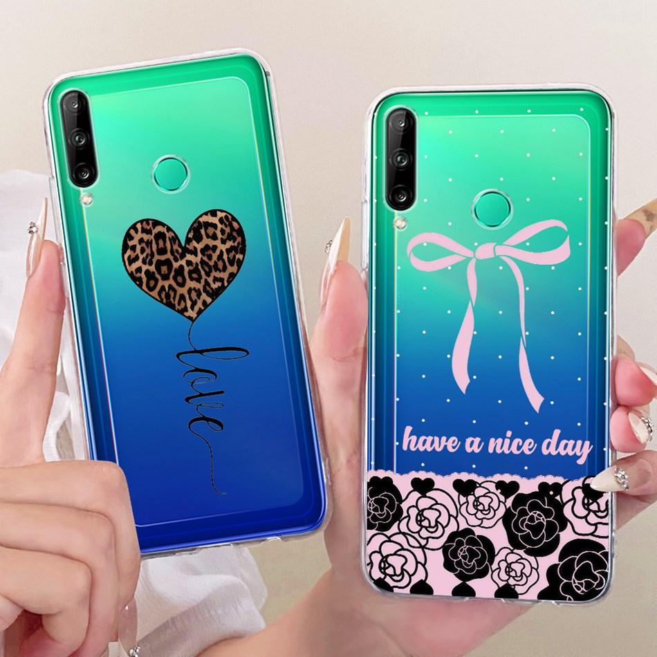 Для Huawei Y7p Новый Простой Стиль Чехол для Телефона Для Huawei Y7P 2020 ART-L28 ART-L29 Прозрачный ТПУ Мягкие Силиконовые Чехлы