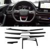 7PCS Car Interior Trim Strip Kit Dry Carbon   Anti UV Replacement for   2018+ LHD