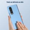 Для Samsung Galaxy Z Fold 4 модный скраб для кожи чехол для мобильного телефона с точным вырезом ультратонкий складной чехол