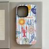 Роскошный Чехол для телефона 'Кошка у ног девочки' для iPhone 17 16 15 14 13 12 11 Air Pro Max Plus Роскошный Двухслойный Чехол