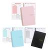A5 Weekly Planner 52 Week English Daily Notebook Thick Paper Smooth Writing Planner Book for Home School Office