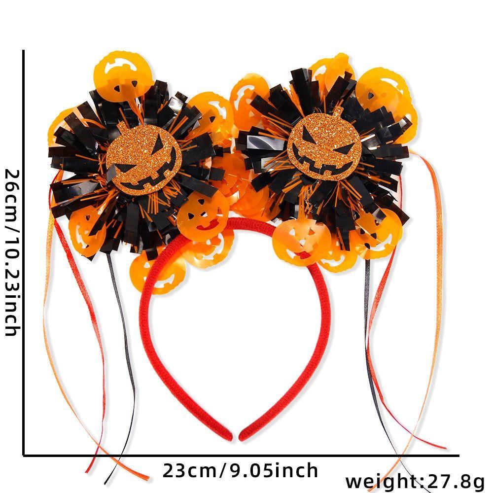 Pumpkin Halloween Hairbands Skull Bat Skeleton Headband Funny Halloween Hair Hoop Festival Party