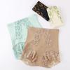 Кружевной цветок Корректирующее белье для похудения с высокой талией Трусы для коррекции фигуры Подтяжка ягодиц Корректирующее белье Йога