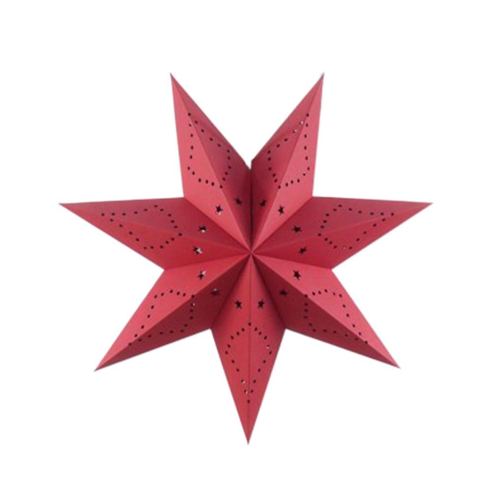 Eid Mubarak Star Lampshade 35/45cm Islam Muslim Light New Hollow Seven Point Star Home Decorations