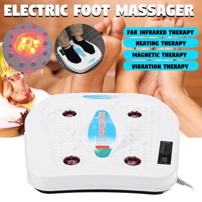 Электрический инфракрасный вибрационный массажер для ног 220 В Инфракрасная акупунктура Тепловая терапия Расслабляющий массажер для снятия усталости