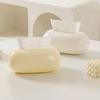 Creative Design Oval Tissue Box Non-slip Base Desktop Tissue Dispenser  Dining Table