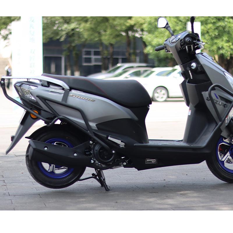 Легкий Мотоцикл Suzuki UY125 Защитные Противоударные Дуги - Передний и Задний Бамперы из Углеродистой Стали