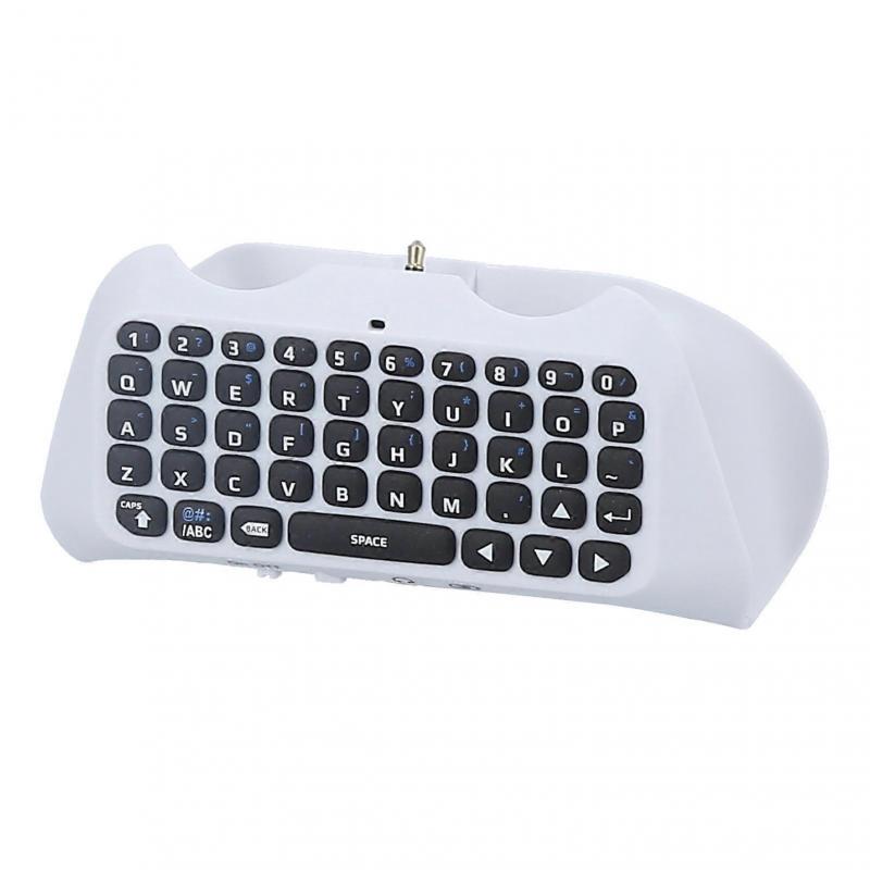 Game Controller External Keyboard Mini Wireless Keyboard with Speaker for Playstation 5 Controller