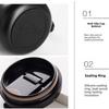 Stainless Steel Coffee Cup Solid-color Water Bottle Drinkware Insulated Cup  Hot Cold Drinks