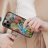 Красочный чехол для телефона с магнитом и узором Батик для APPLE iPhone 17 Air 16 14 13 12 Pro Max 15 Plus Беспроводная зарядка Обложка MagSafe