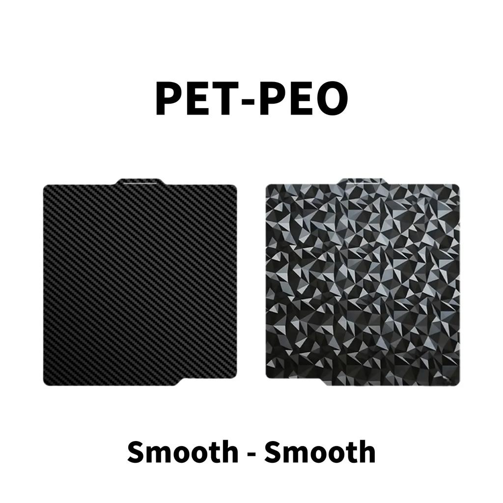 For Bambu Lab P2S X2D Build Plate PEI Textured 257x257mm Sheet Spring Steel For Bambulab X2D P2S P1P Hot Bed Replacement Parts