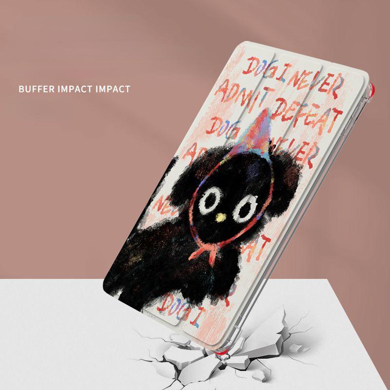 Милый чехол с рисунком для Air5/4 Air1/2/3 iPad Pro 11/10,5/9,7 дюймов для iPad 2017/2018/2019 поколения для iPad Mini 4/5, чехол из ТПУ с автоматическим пробуждением для сна