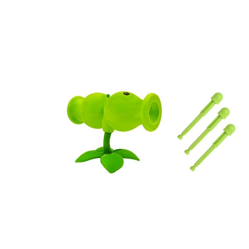 Растение против. Игрушечный автомат-пулемет для зомби, стреляющий горохом, васильковый набор аксессуаров, сумка